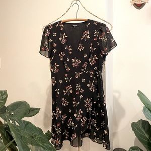 Madewell Wrap Cocktail Dress